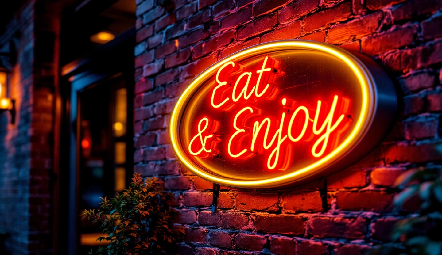 LED Neon sign for Restaurant 